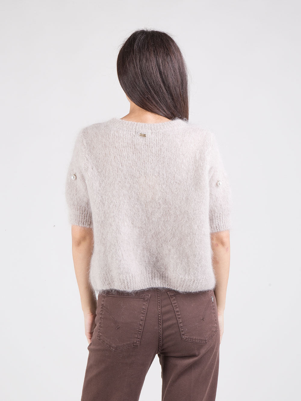 Cardigan perle