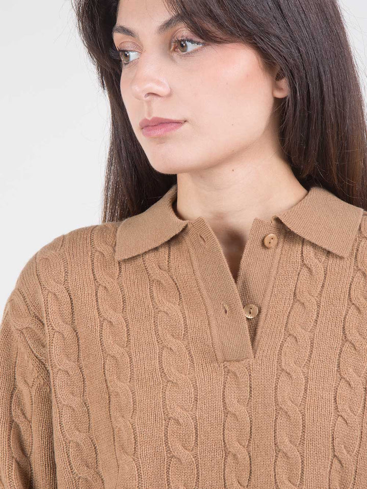 Maglia Polo Savoy Wool