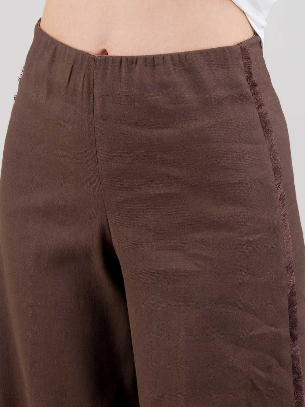 Pantaloni con frange