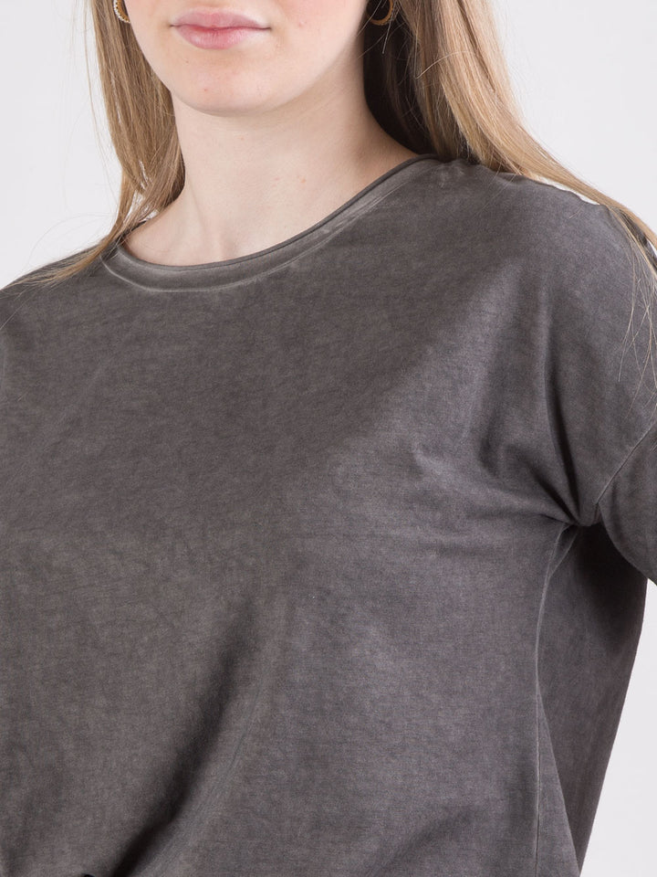 maglia girocollo sfumata
