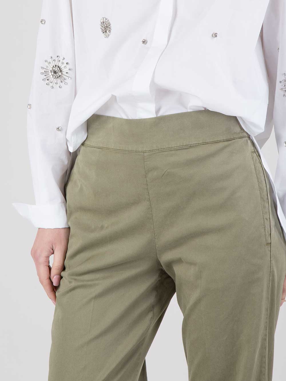 Pantaloni relaxed wide leg