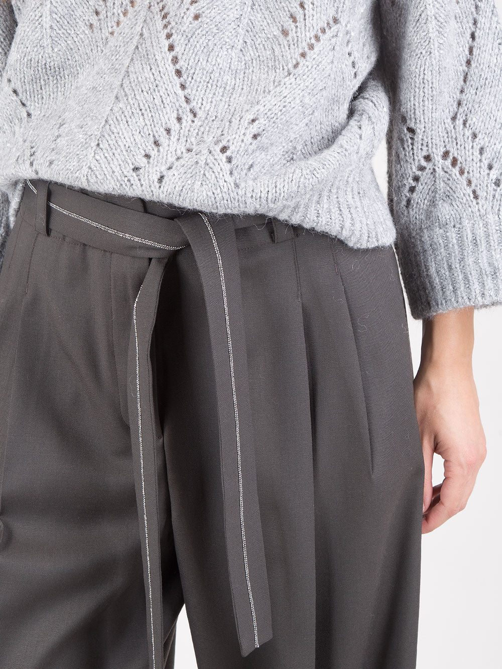 Pantaloni con cintura