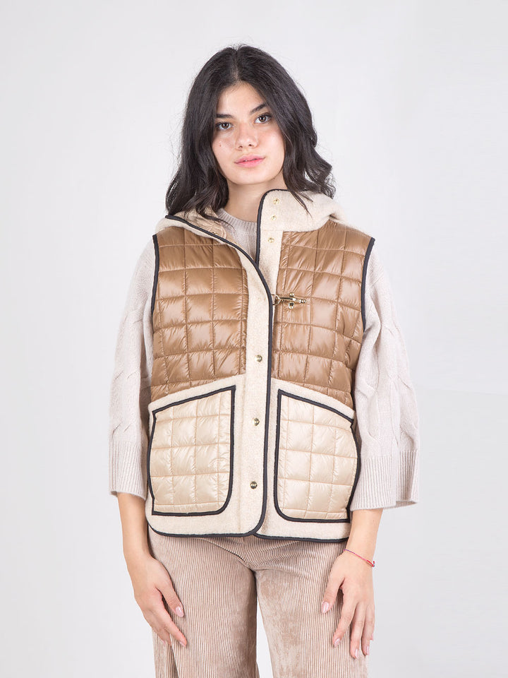 Gilet a quadri