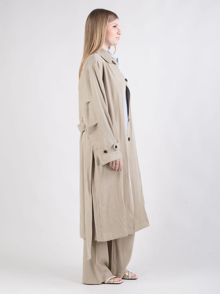 Trench lungo over