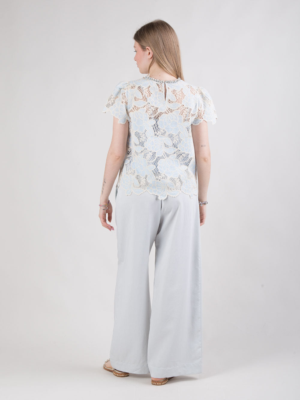 Pantaloni a gamba larga