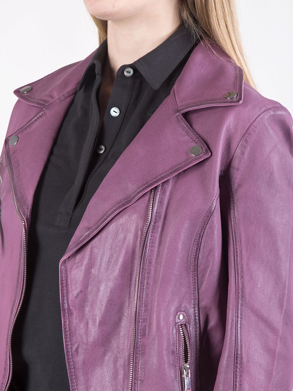 Chiodo in pelle