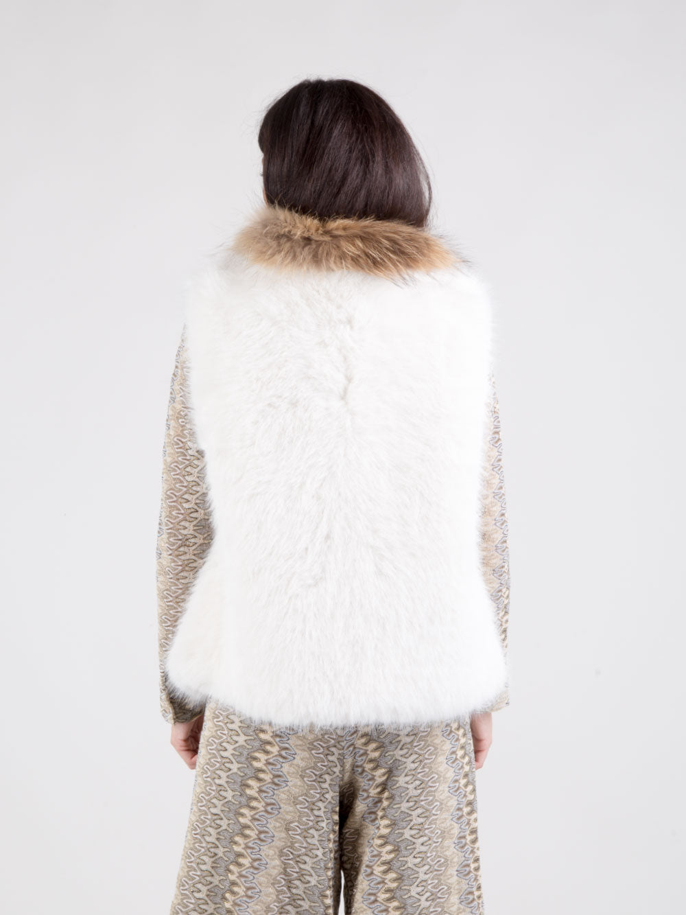 Gilet in ecopelliccia