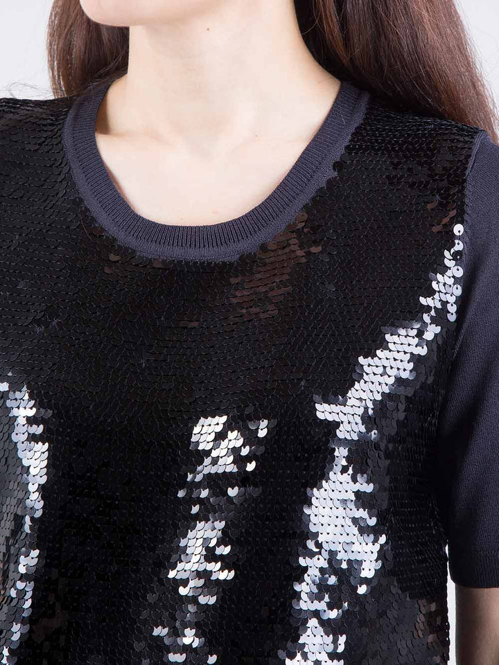 T-shirt paillettes