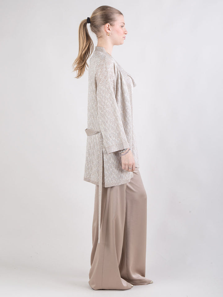 Completo tre pezzi in lurex