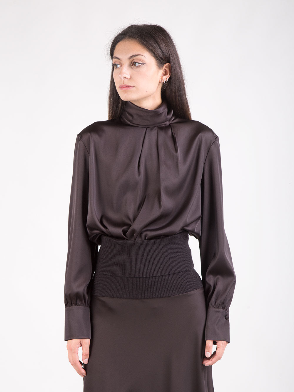 Blusa in raso