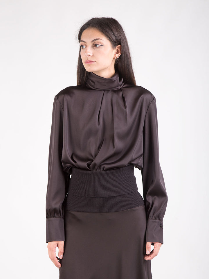 Blusa in raso