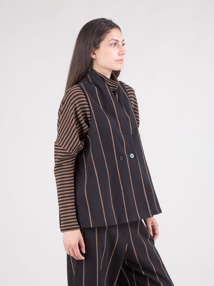 Gilet gessato