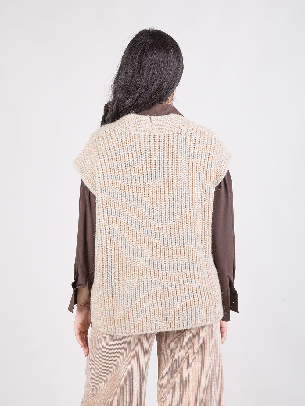 Gilet in mohair