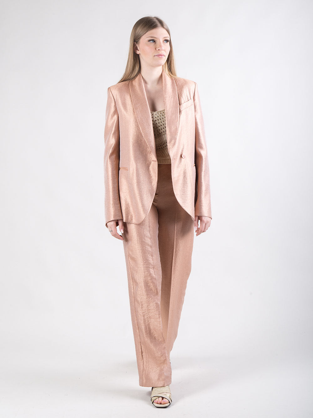 Tailleur in satin