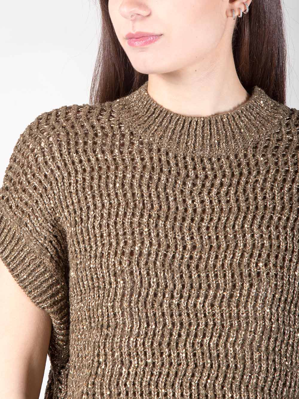 Maglia tricot muschio