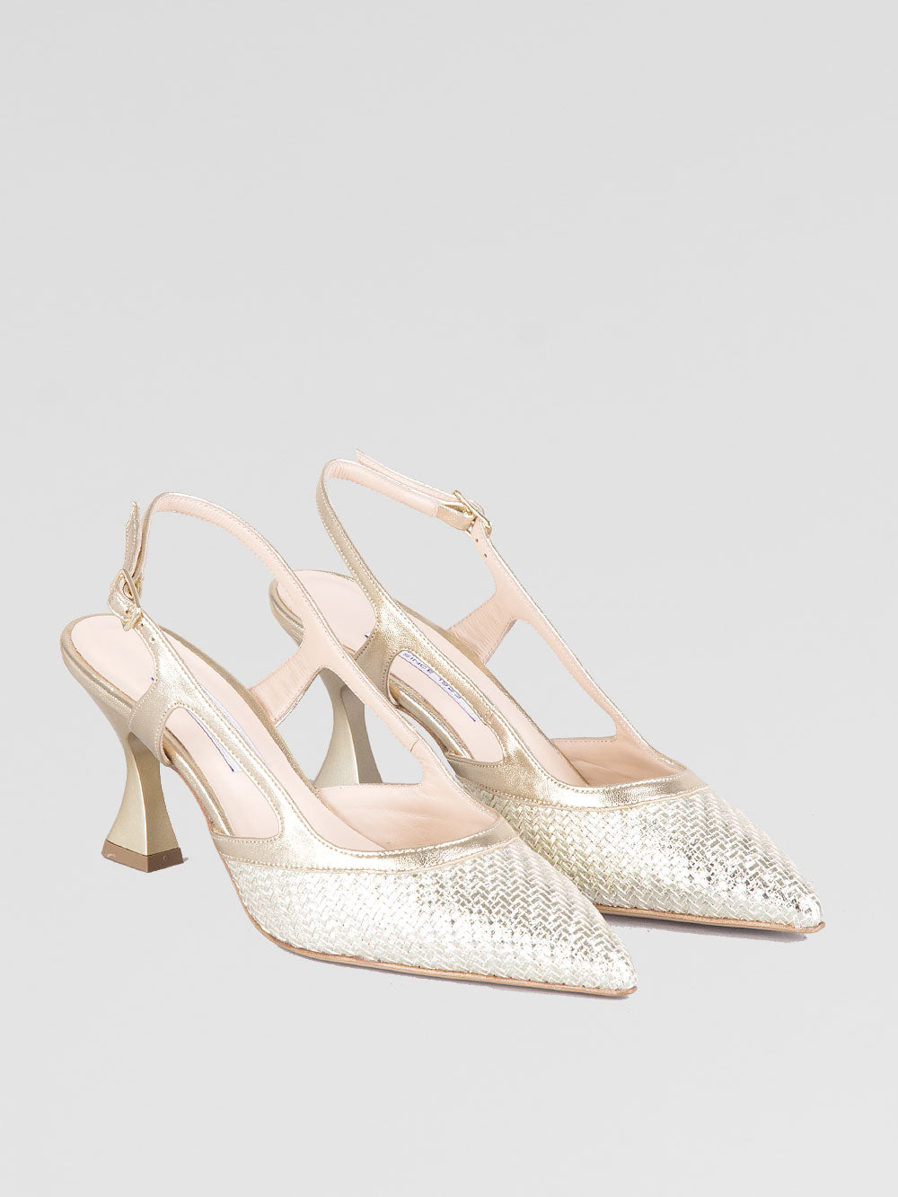 Slingback intrecciate