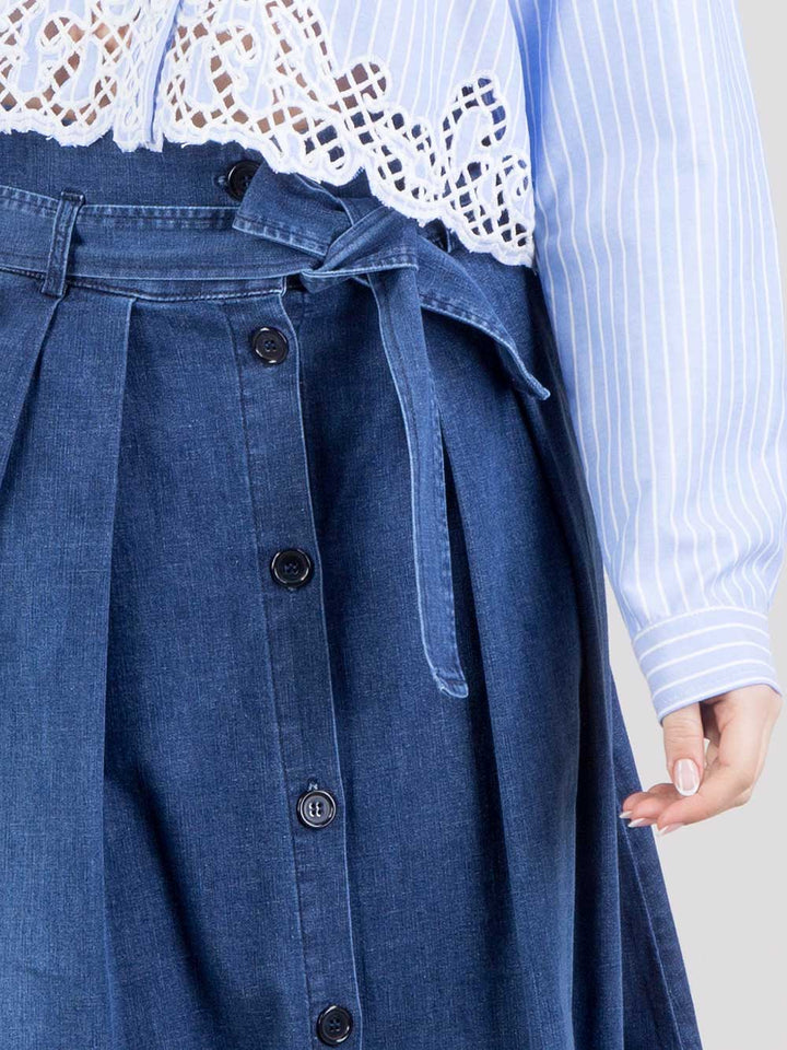 Gonna in denim