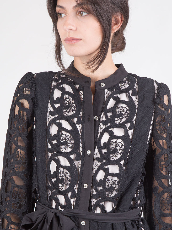 ABITO RICAMATO LUNGO