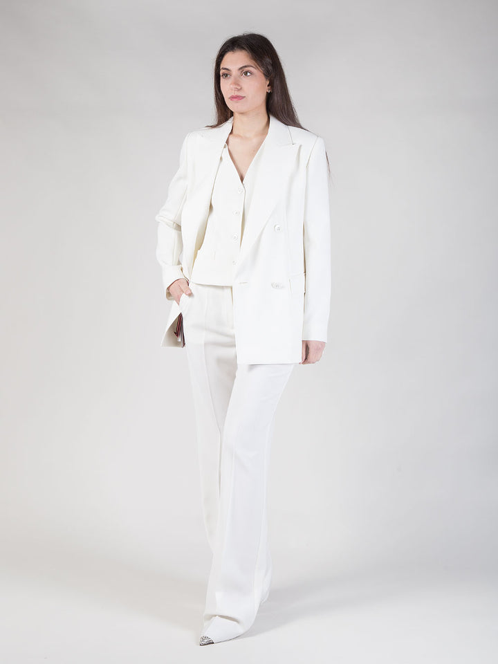 Blazer grembo doppiopetto in lana