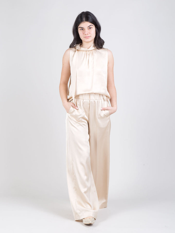 Pantaloni wide leg