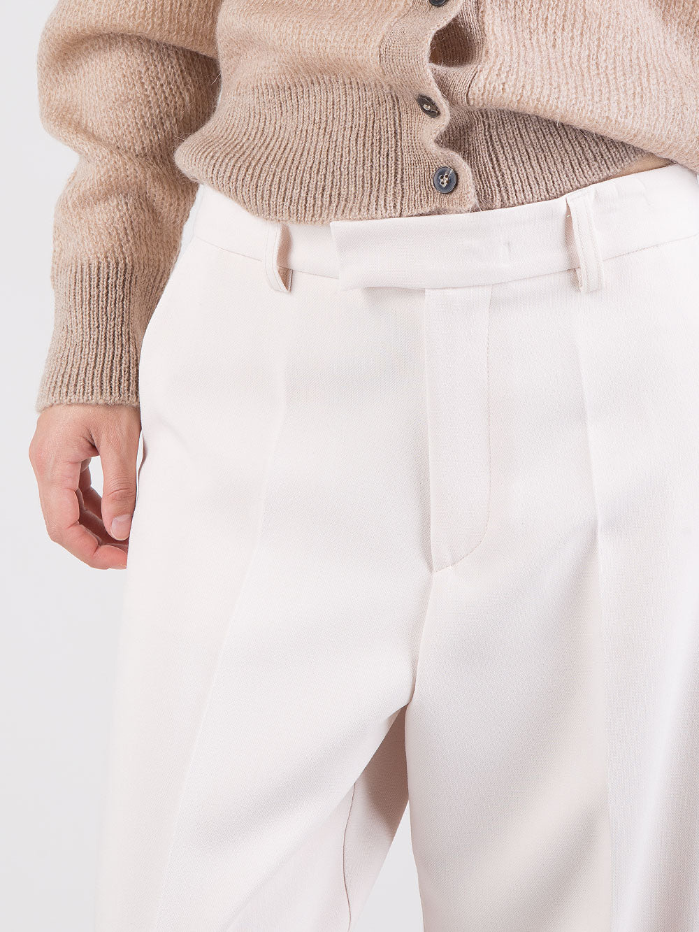Pantaloni Ivory