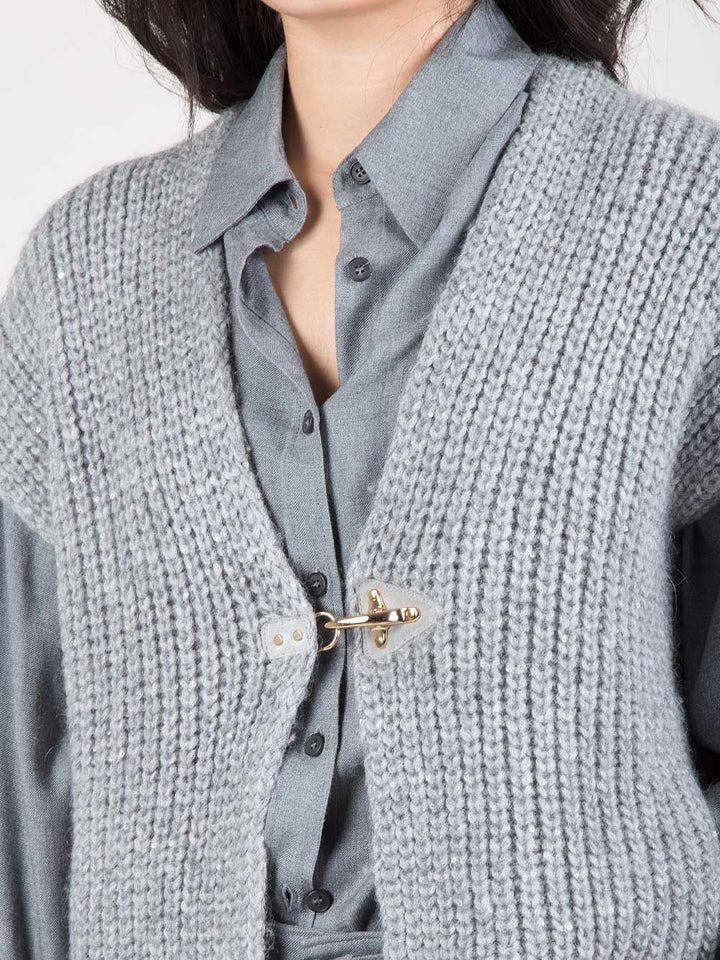 Gilet in mohair