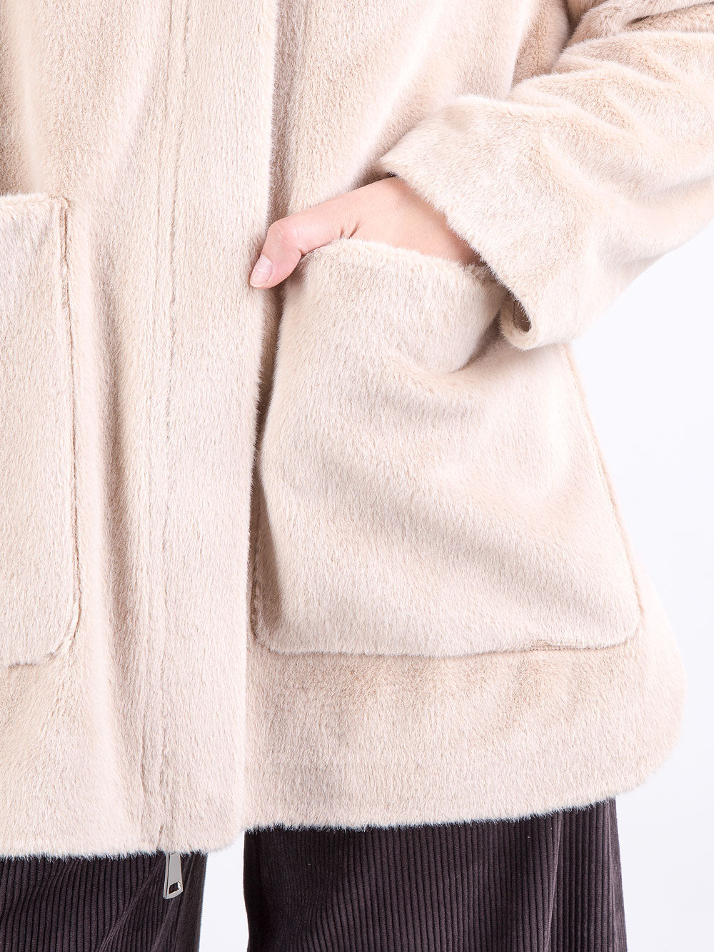 Ecopelliccia oversize