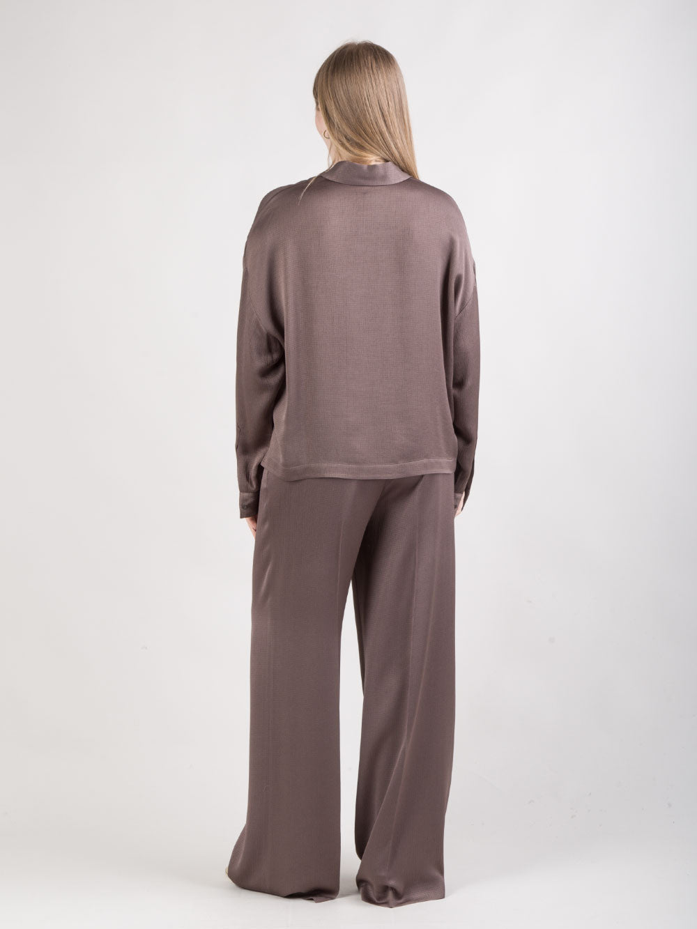 Pantalone dritto fluido