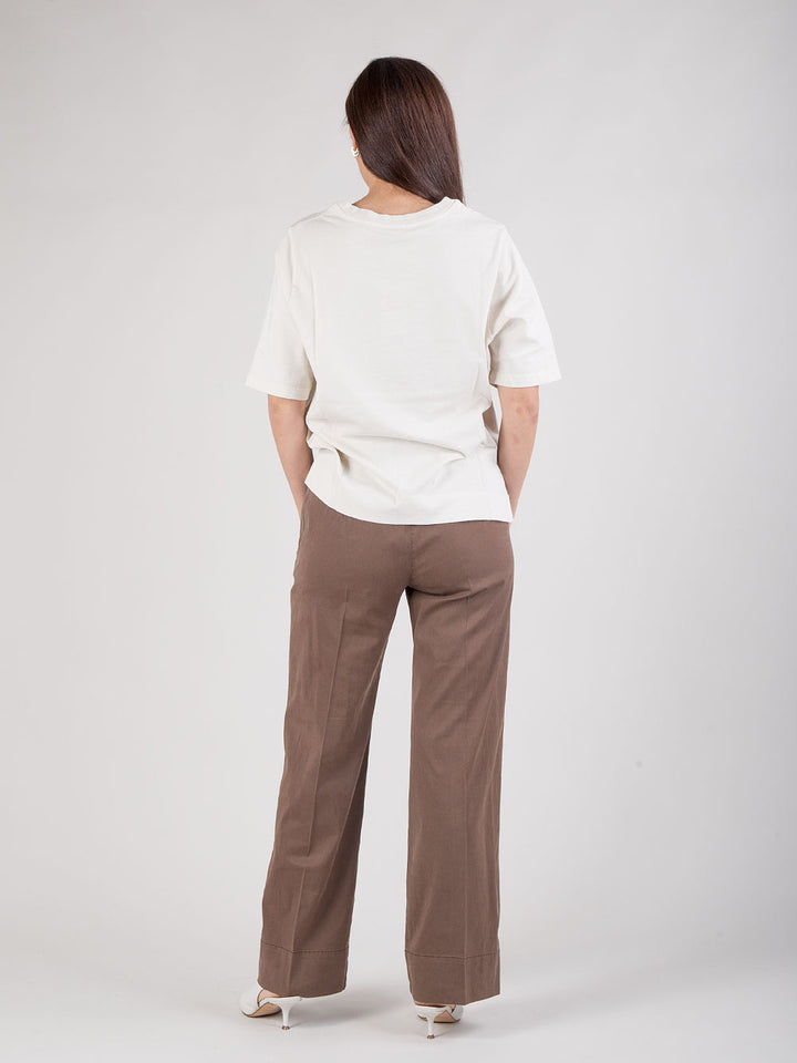 Pantaloni relaxed wide leg