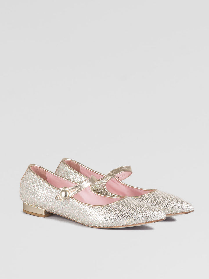 Ballerine intrecciate