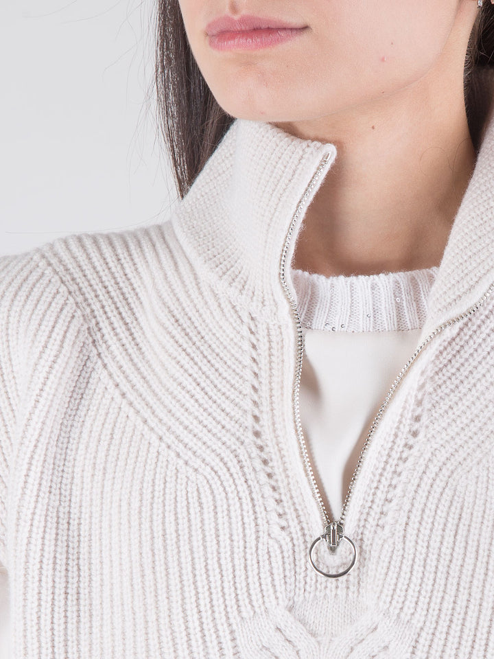 Gilet treccia