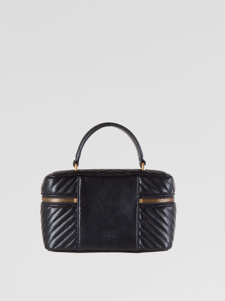 Beauty case Vanity Soft Mini in nappa trapuntata