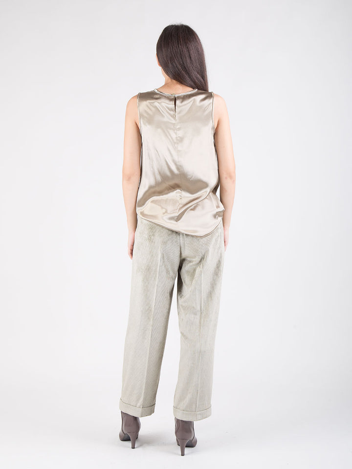 Pantaloni in velluto a coste