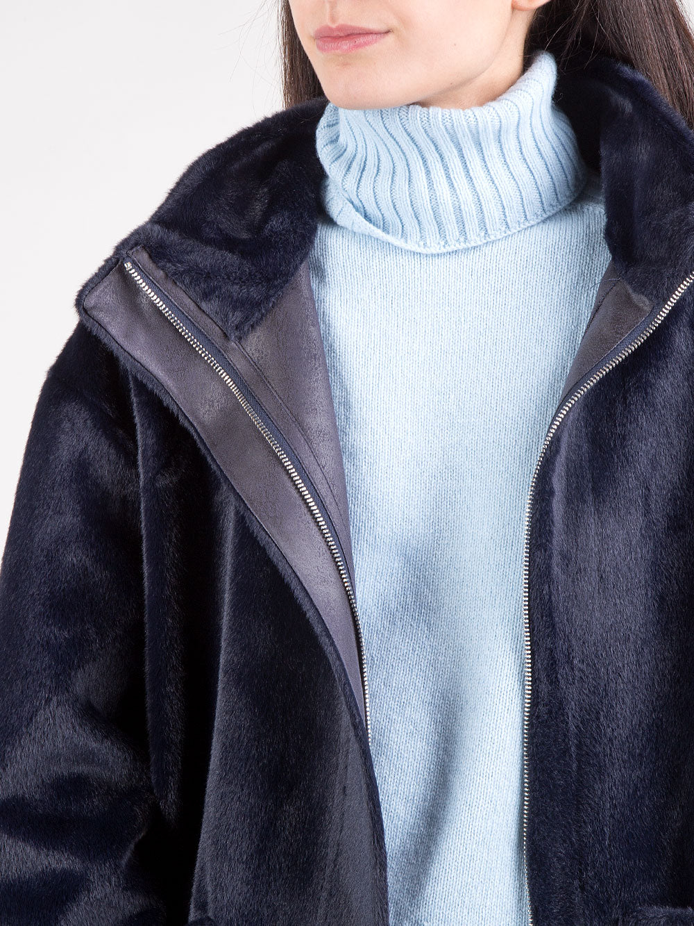 Ecopelliccia oversize