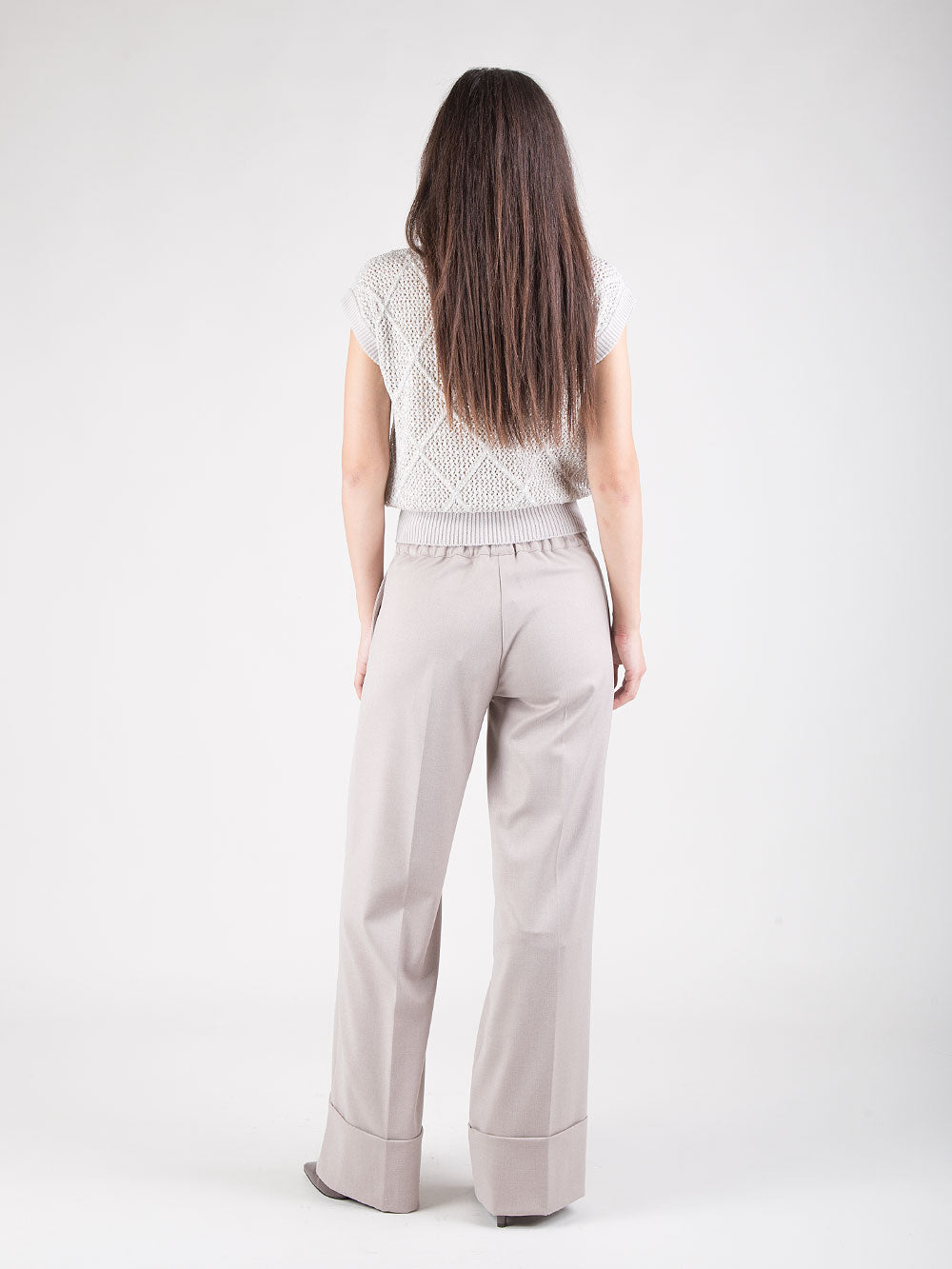 Pantaloni in flanella tecnica