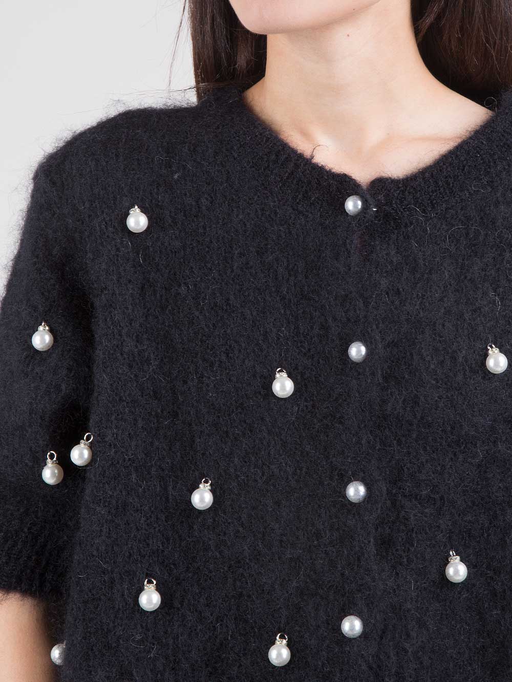 Cardigan perle