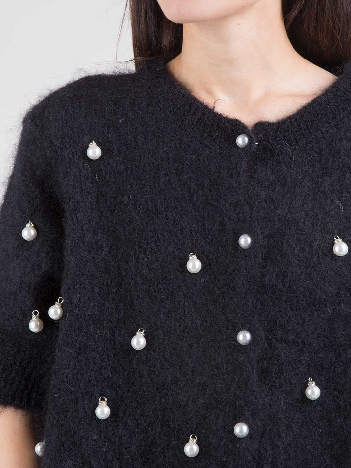 Cardigan perle