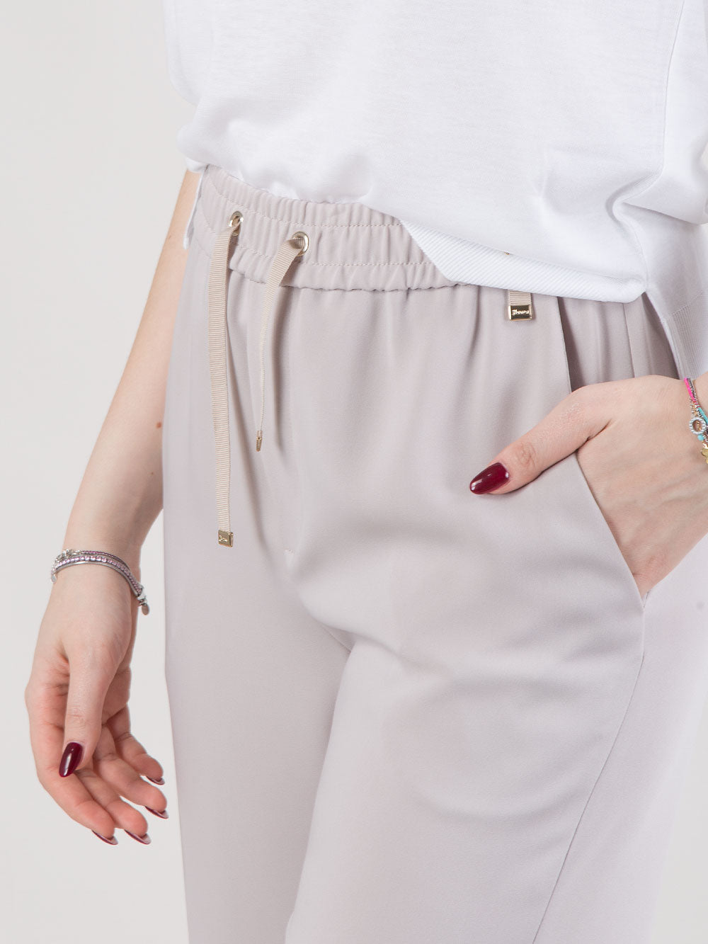 Pantalone palazzo con coulisse