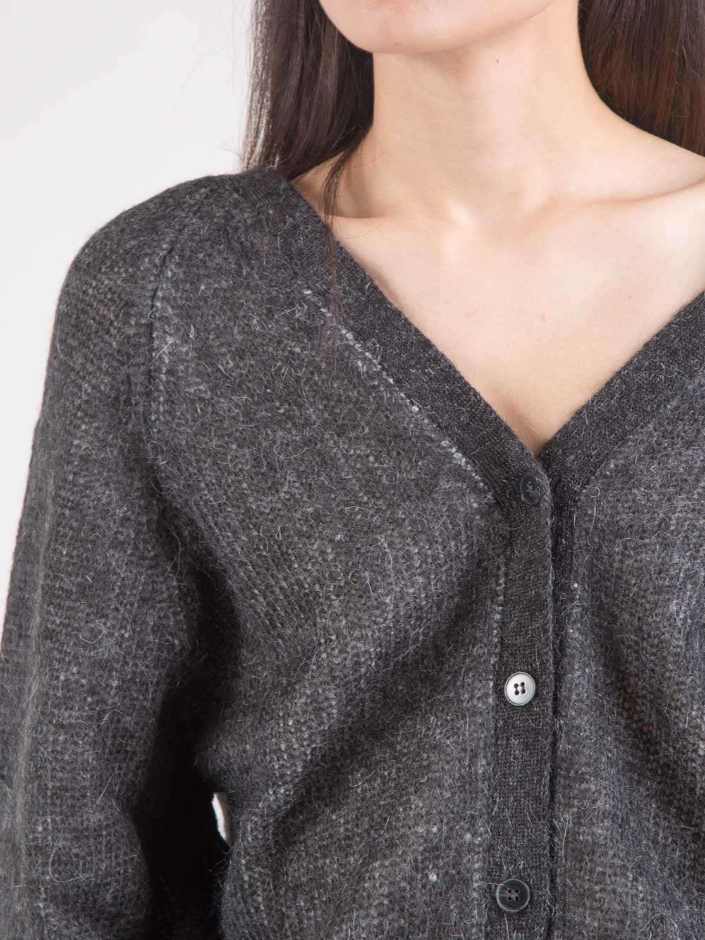 Cardigan doppio verso