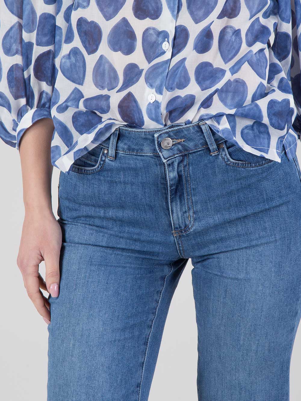 Jeans pocket flare
