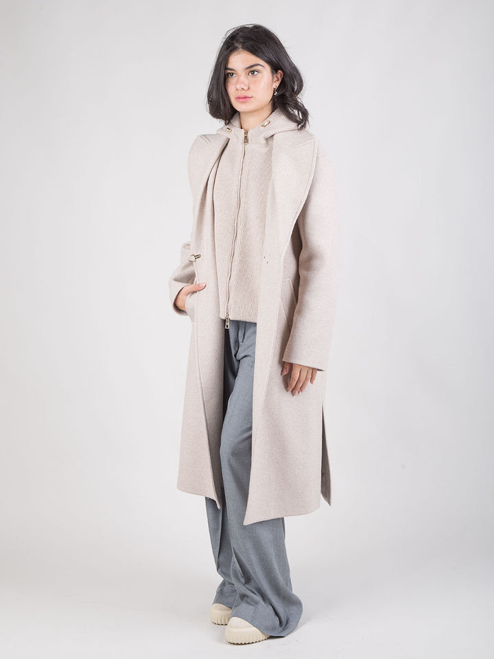 Cappotto double front