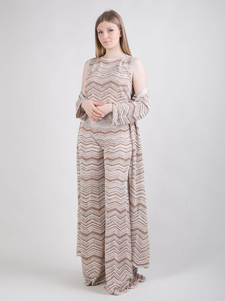 Completo chevron traforato