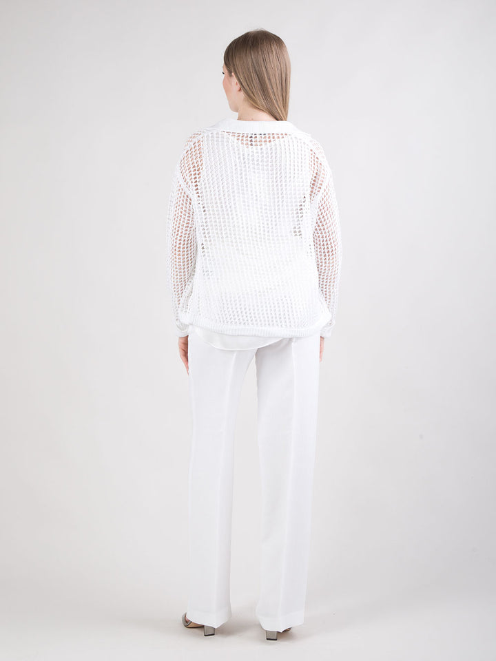 Pantalone dritto con tasche