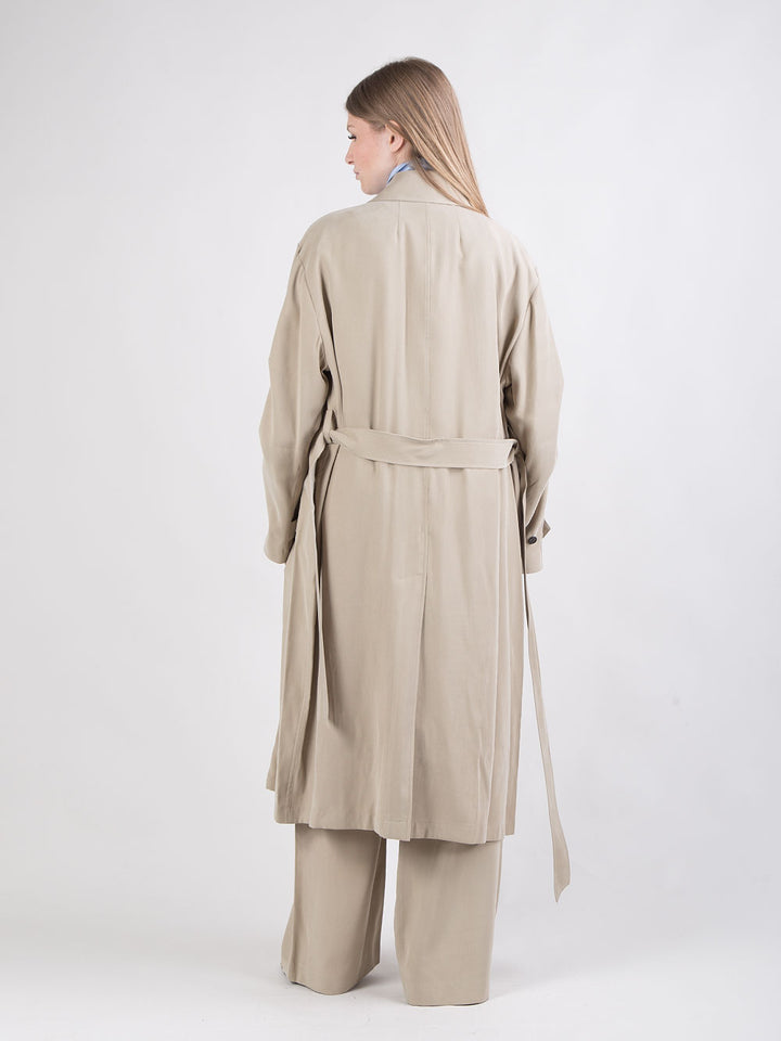 Trench lungo over