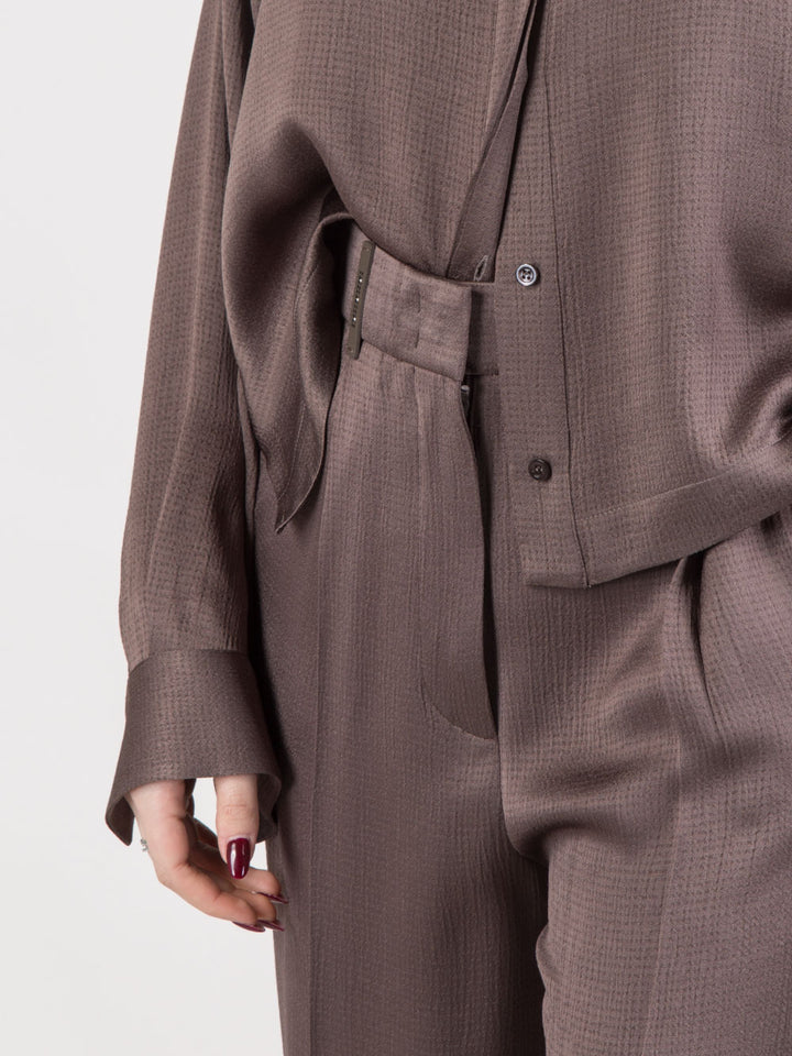 Pantalone dritto fluido