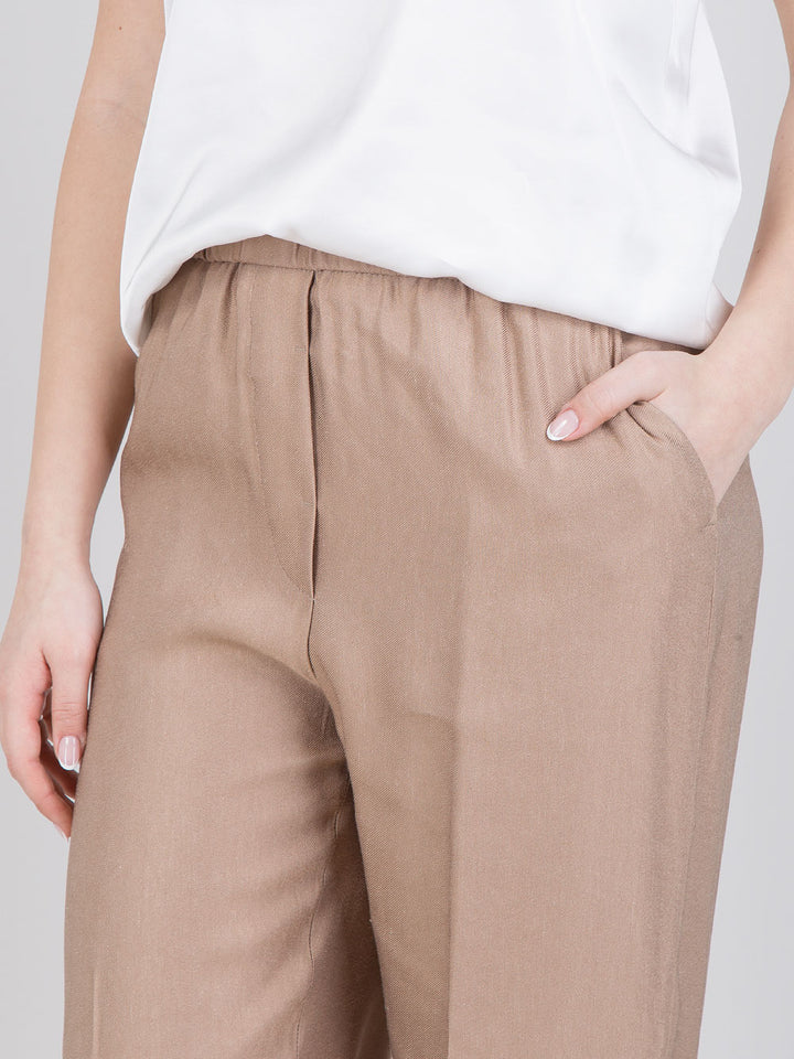 Pantaloni con risvolti