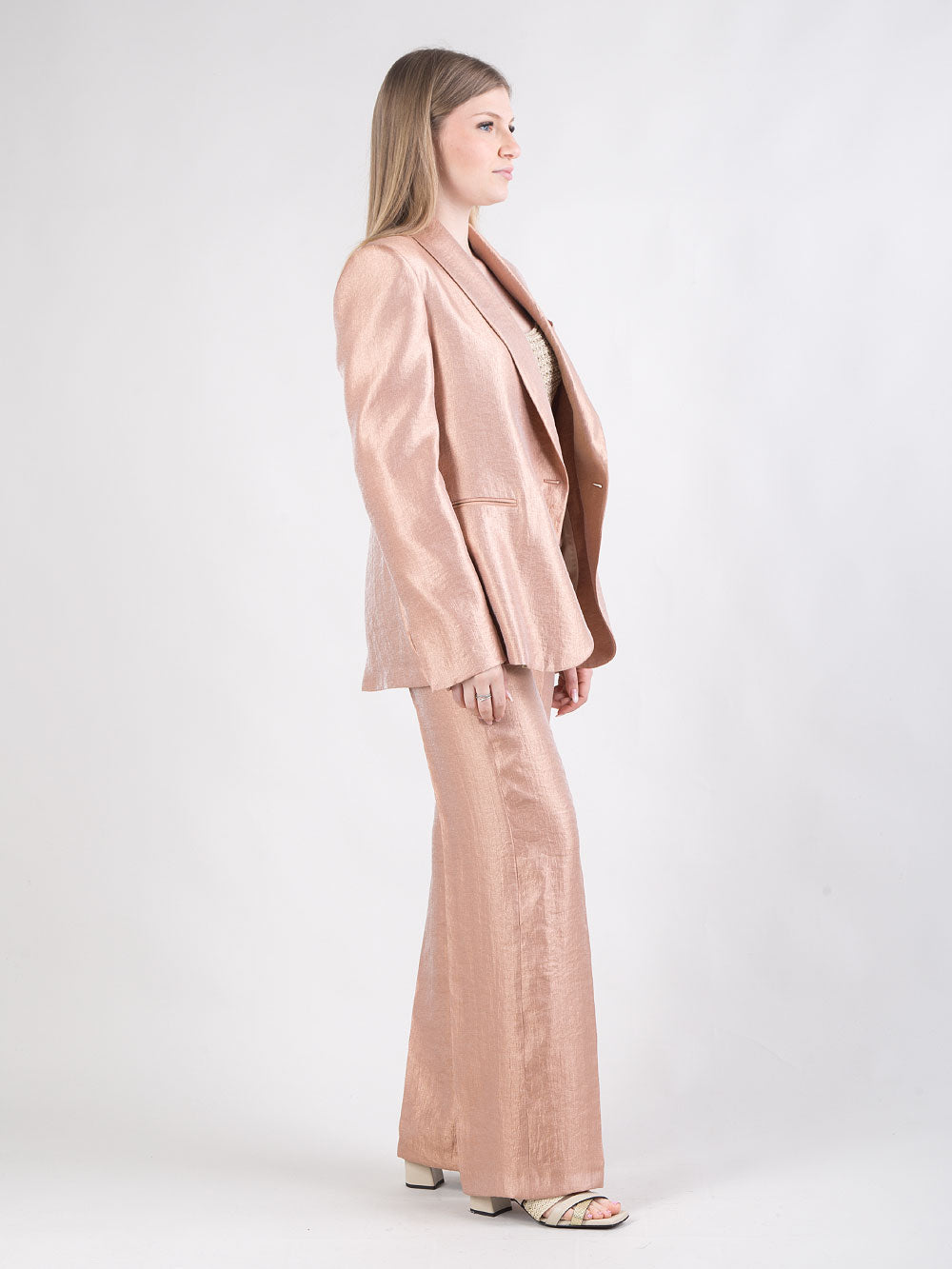 Tailleur in satin