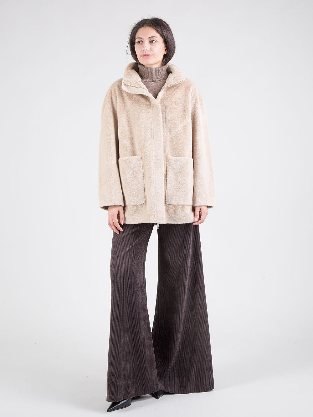 Ecopelliccia oversize