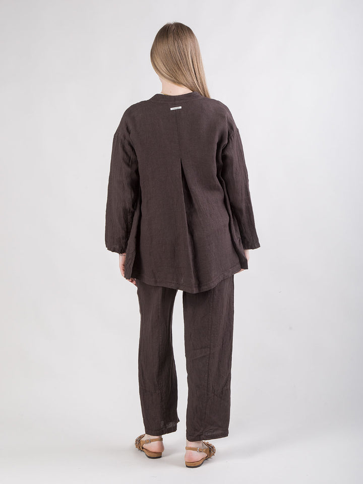 Pantalone 7/8 in lino