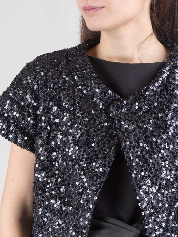 Cappa paillettes